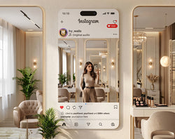 Insta Mirror Photo Frame