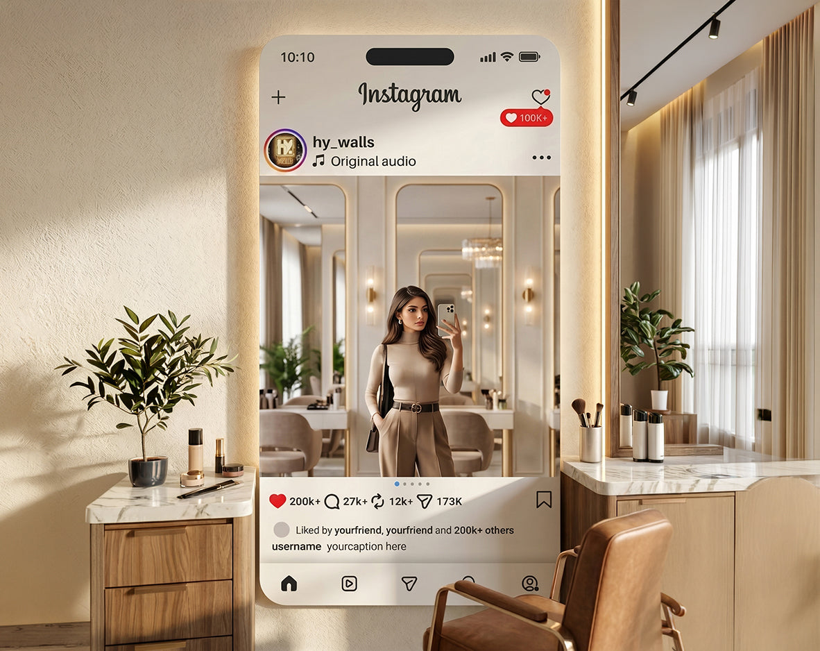 Insta Mirror Photo Frame
