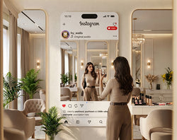 Insta Mirror Photo Frame