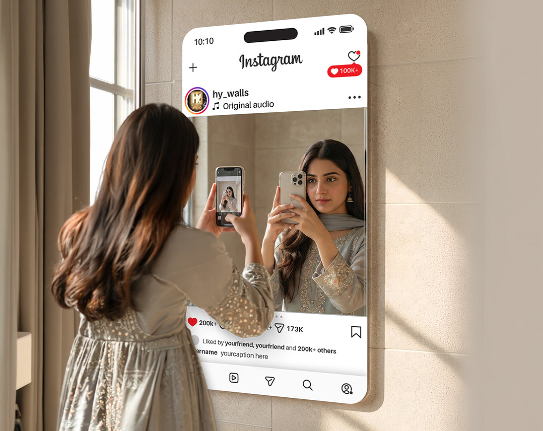 Insta Mirror Photo Frame