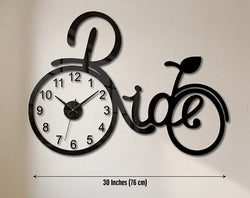 Premium Bicycle Wall Clock