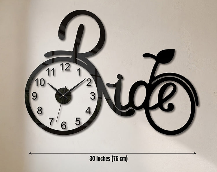 Premium Bicycle Wall Clock