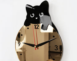 Cat Pendulum Wall Clock
