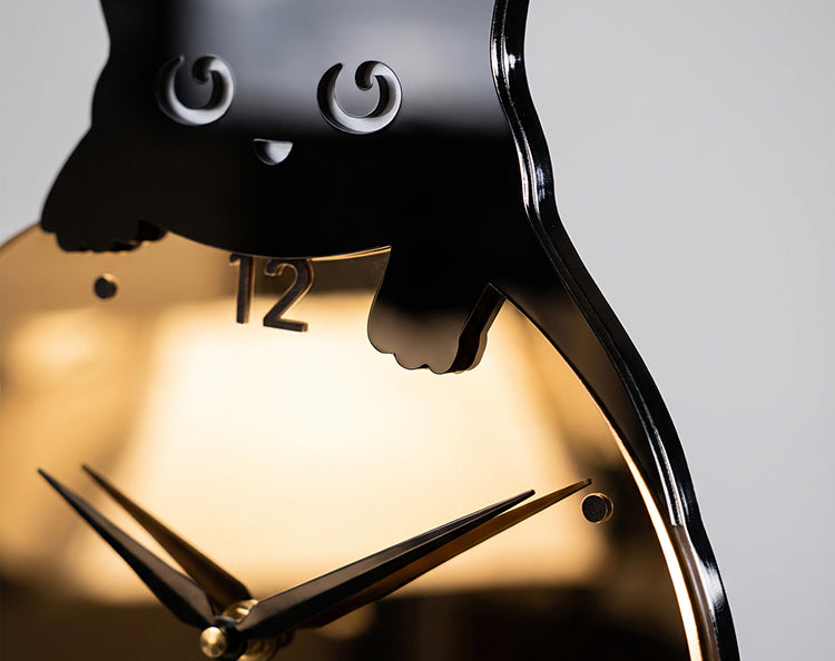 Cat Pendulum Wall Clock