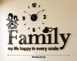 Premium Family Wall Clock