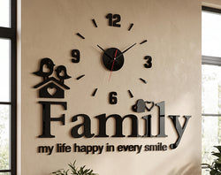 Premium Family Wall Clock