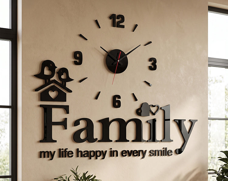 Premium Family Wall Clock