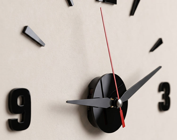 Modern 3D Acrylic Wall Clock – Minimalist Designer Clock